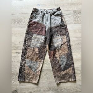 Manfinity wide leg skater/grunge jeans size medium